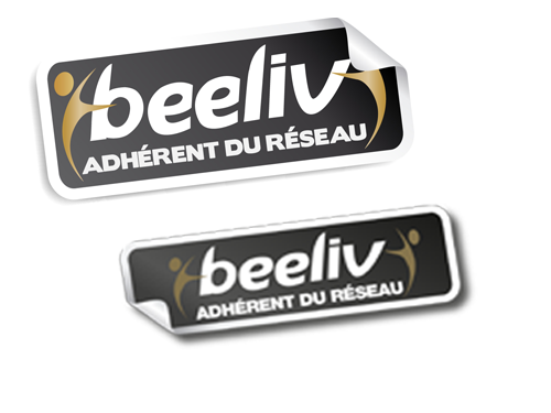 Tampon Beeliv, client de l'agence web CWM., création de sites internet de qualité, située en Vendée.